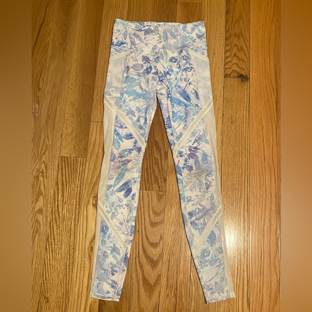 Ivivva by Lululemon Floral Athletic Leggings